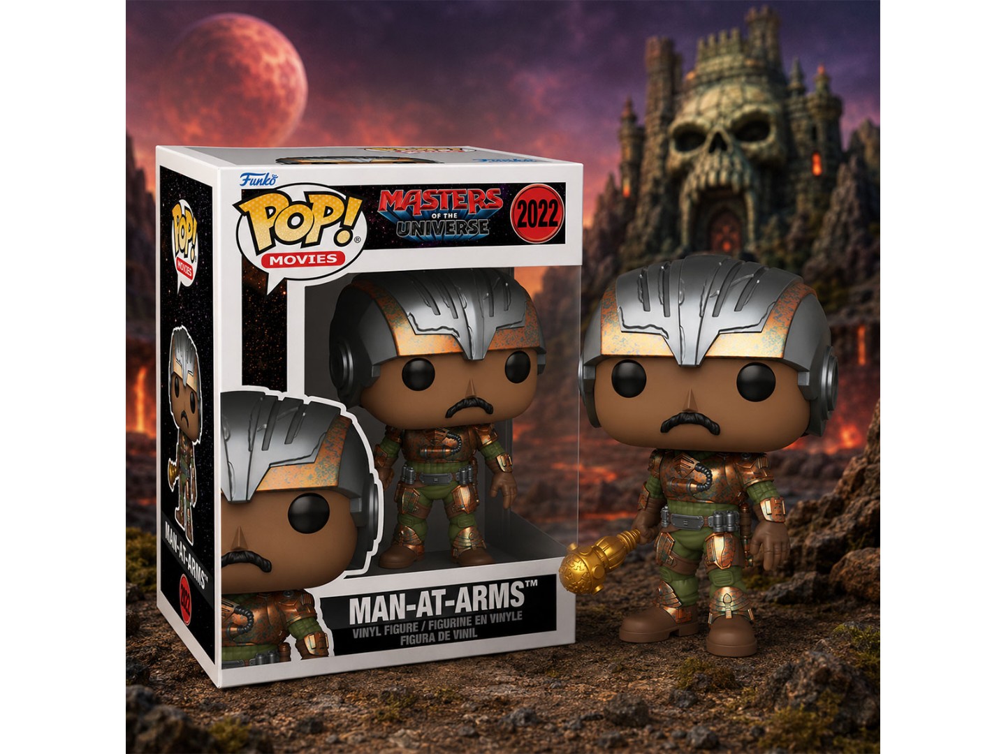 Колекційна фігурка FUNKO POP! серії Володарі Всесвіту - ЛЮДИНА-ЗБРОЯТНИК 2026 (90713) — фото 2